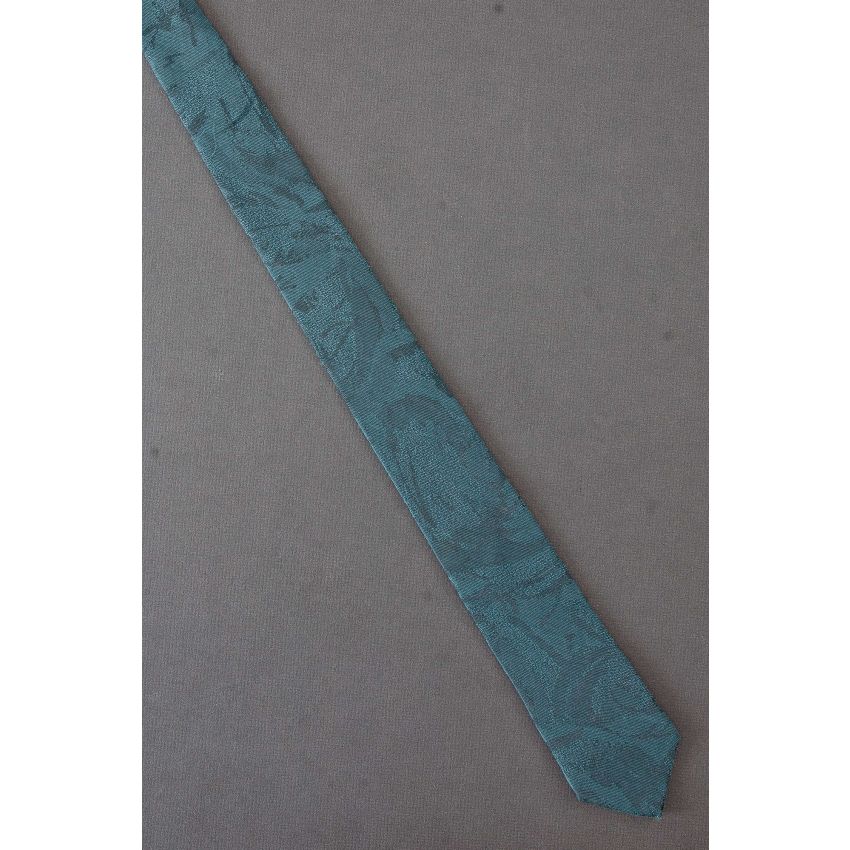 Study of Texture - 80's Skinny Green Necktie