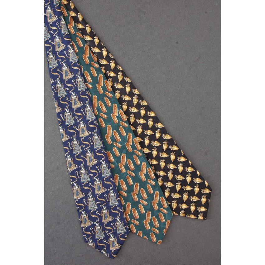 3 For $15 - Perfume Bottle Themed Neckties