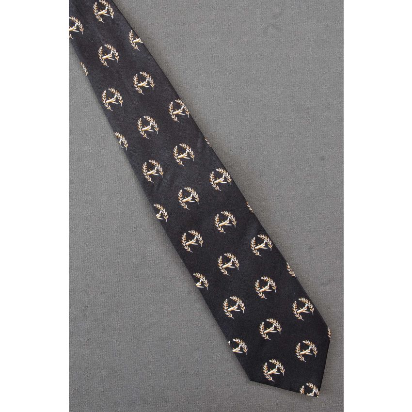 Laurels Around An Airplane - Aviation Necktie