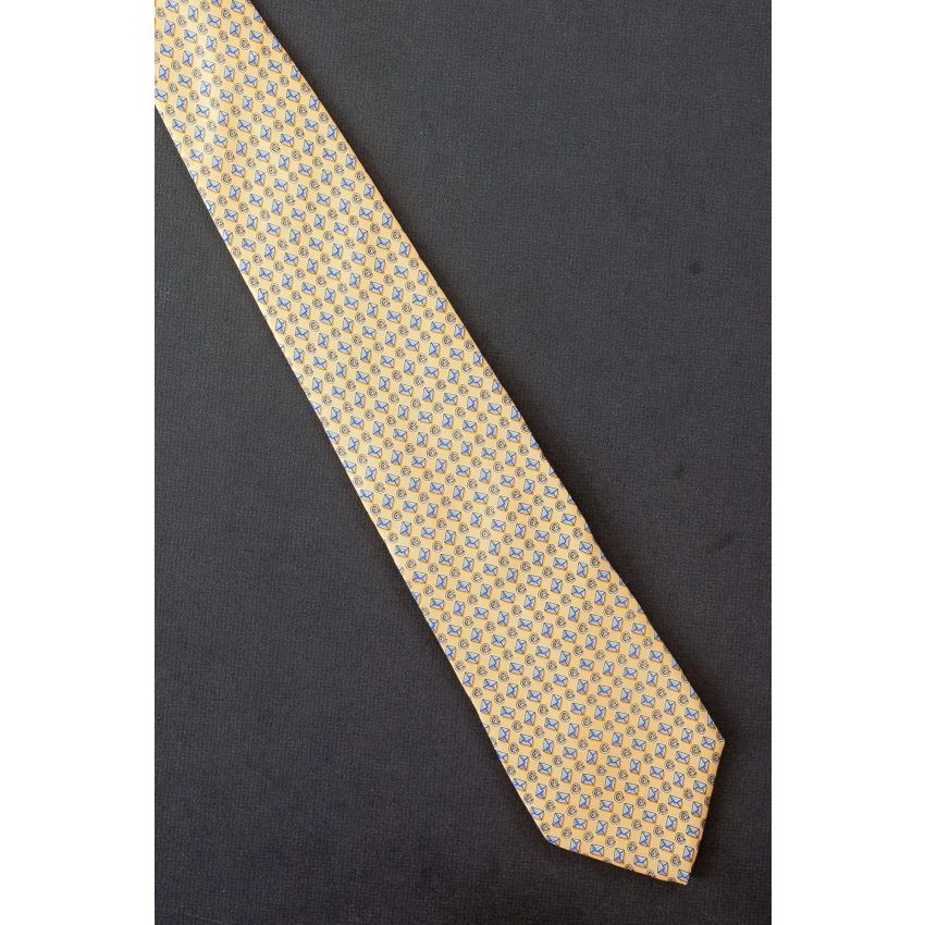 Email Sent! Yellow Silk Beaufort Tie Rack Tie