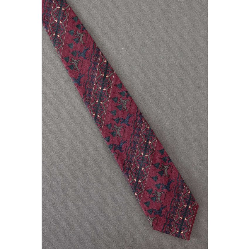 Native Americans on Horse & Teepees Tie