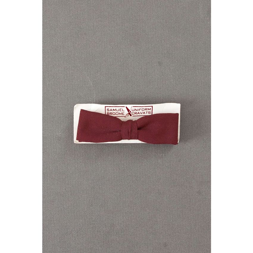 Burgundy Red Bow Tie - New Old Stock Bowtie