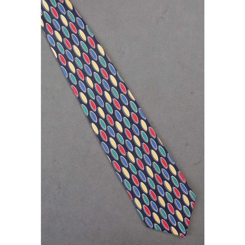 Colorful Ovals -  Silk Valentine Designer Tie