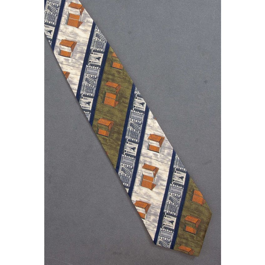 Windows By Design --- Silk Structure Necktie