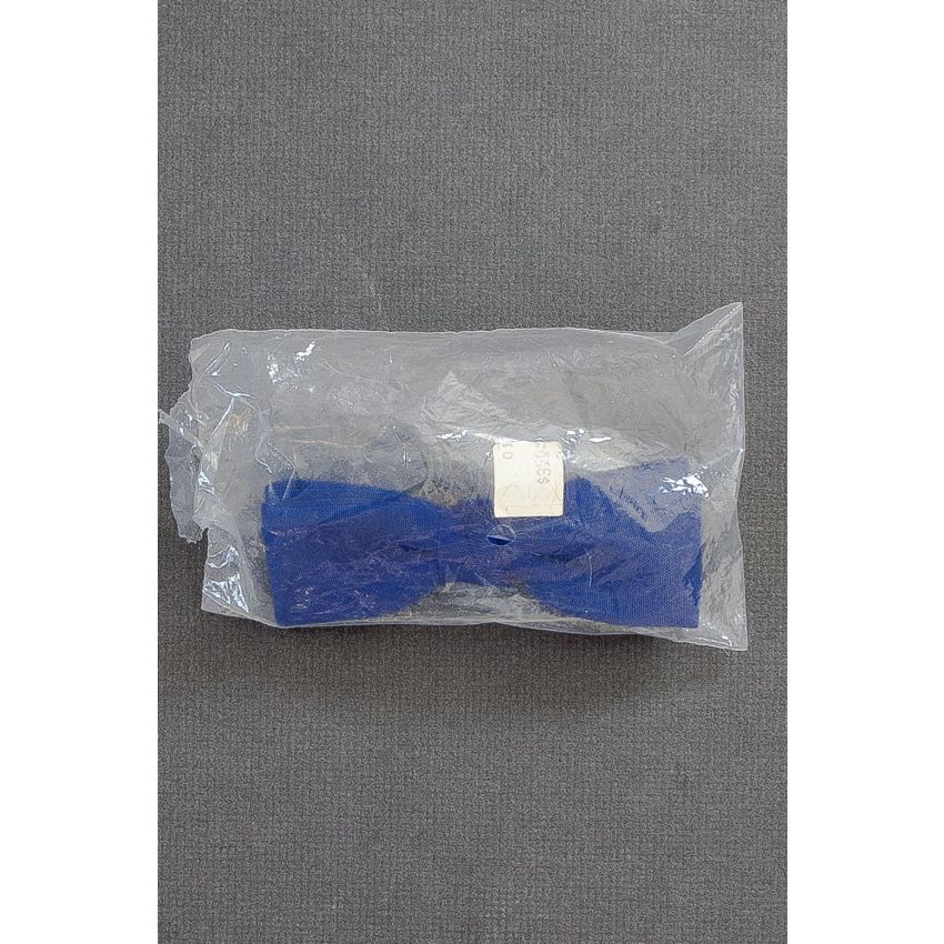 Blue Bow Tie - New Old Stock Deadstock Bowtie