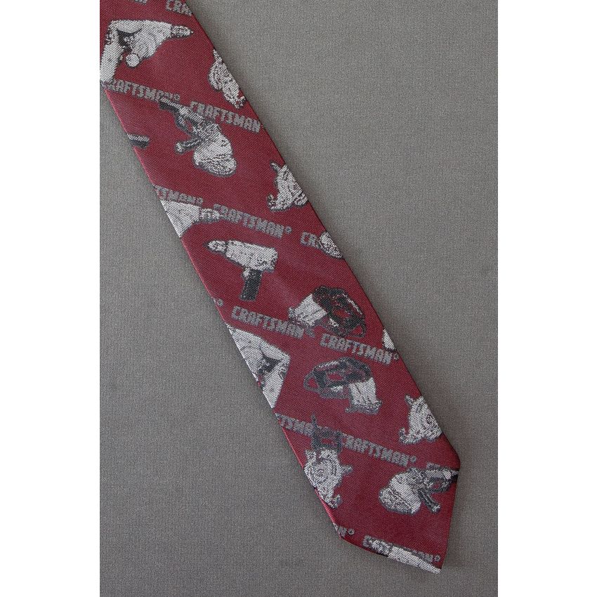 Craftsman Tools - Red Ralph Marlin Necktie