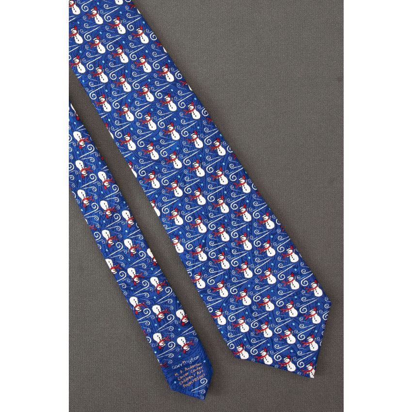Snowman - Cancer Center Children's Art Tie