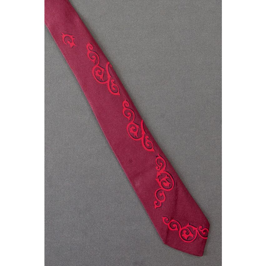 Limoges Design - 50's Narrow Silk Necktie