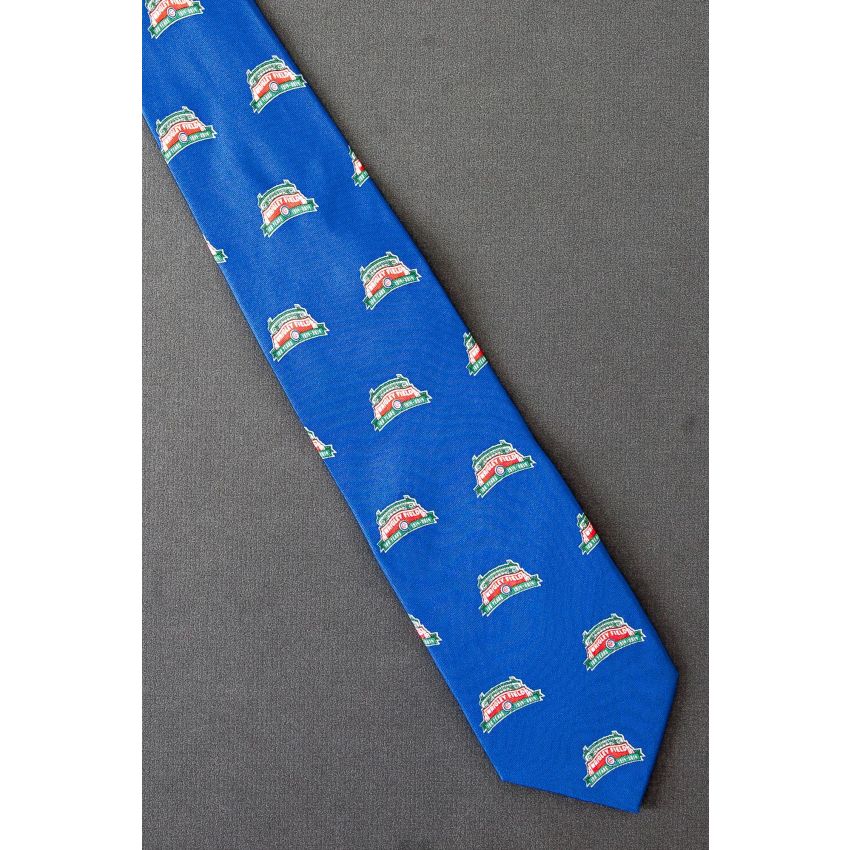 Wrigley Field - Chicago Cubs Silk Baseball Tie