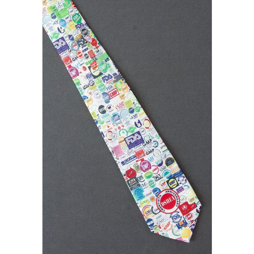 DSHEA 20th Anniversary - NCNPR Silk Necktie