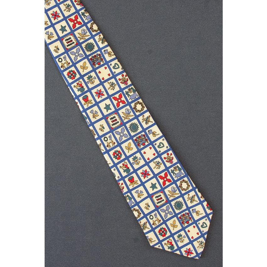 DIFFA - Symbol of Hope - Yellow Blocked Necktie