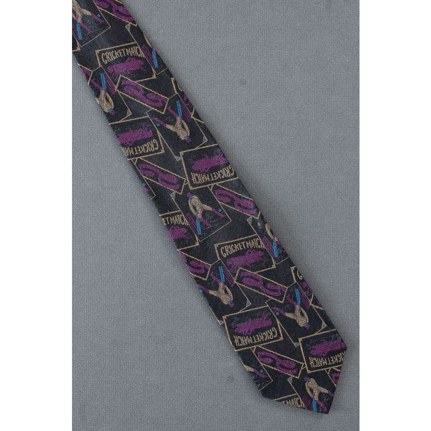 Crickets & Cricket Player Scenes & Matches Tie