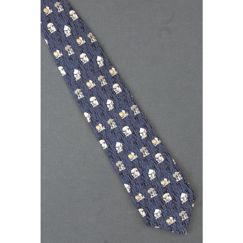 Snails & A Troup of Mushrooms - Necktie
