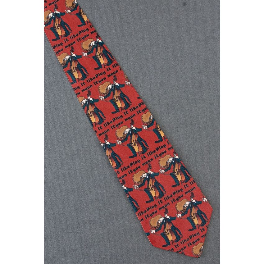 Play It Like You Mean It - Cello Cellist Music Tie