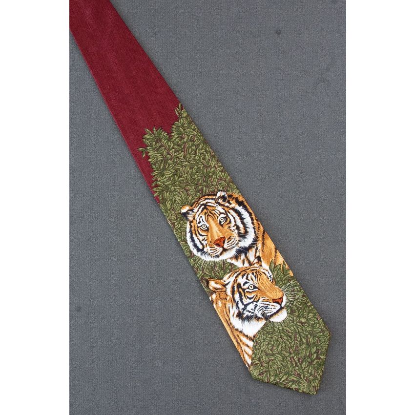 Two Tigers - Art by Marc Dennis - Red Necktie