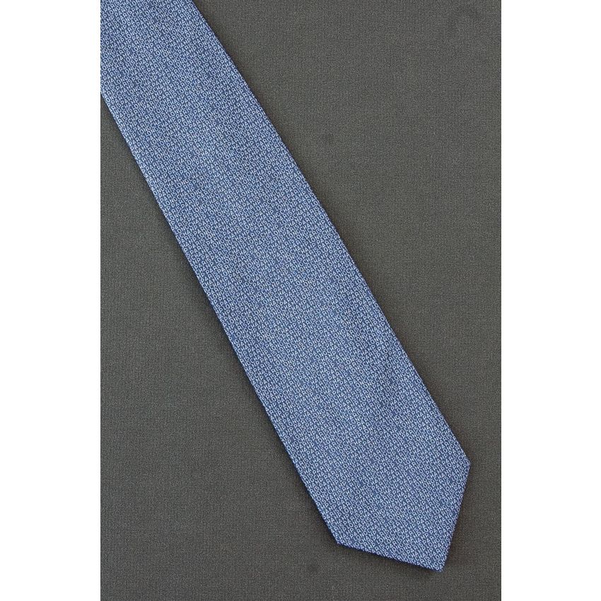 Longchamp Paris Name Repeat -  Silk Necktie