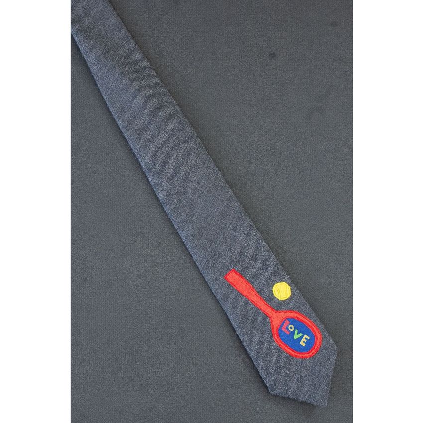 Tennis Stars With Love Love - Sports Necktie