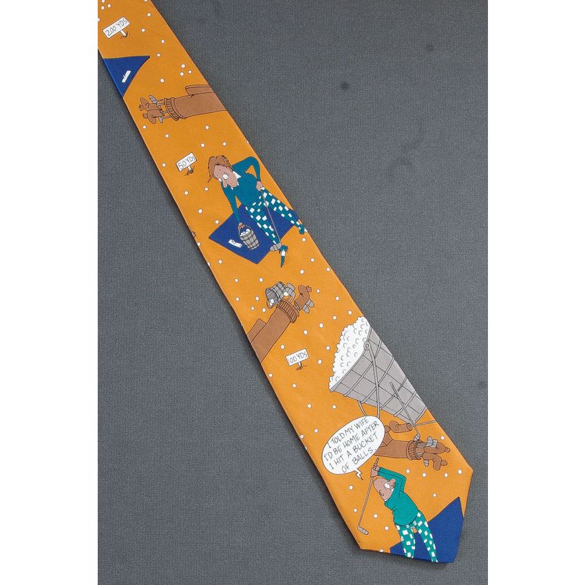 Richard Torrey Bench Warmers - Golf Necktie