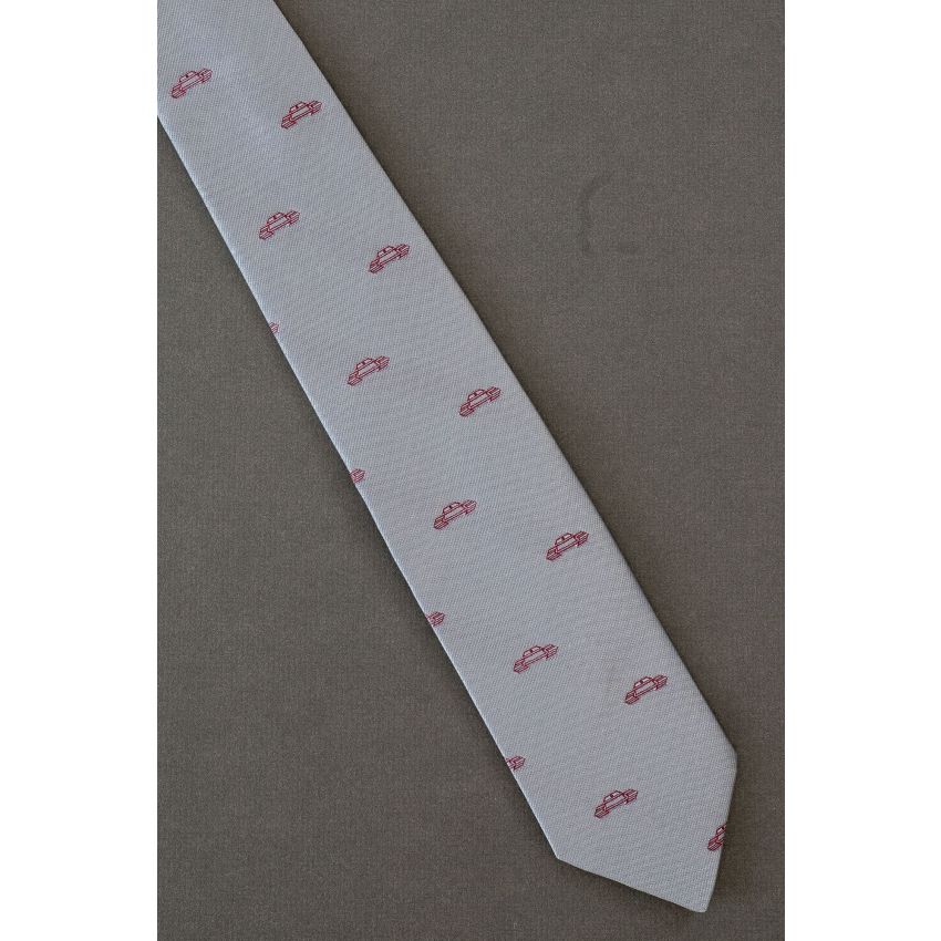 Stylized Front of Military Tank - P.M.C. Inc. Tie