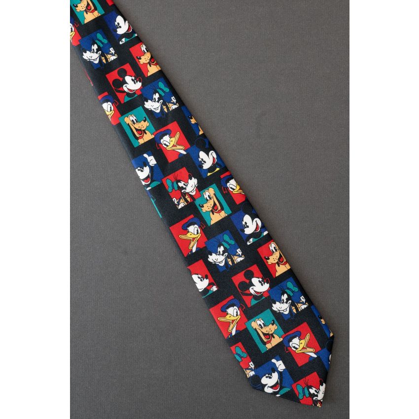 Goofy, Pluto, Donald & Mickey - Disney Necktie
