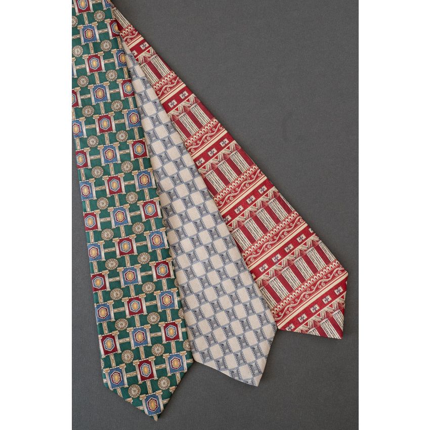 3 For $25 - Columns - Silk Architect Neckties