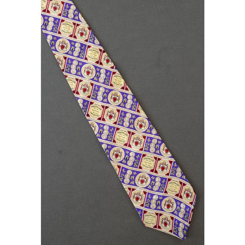 Macanudo Imported Cigar Label - Silk Tie