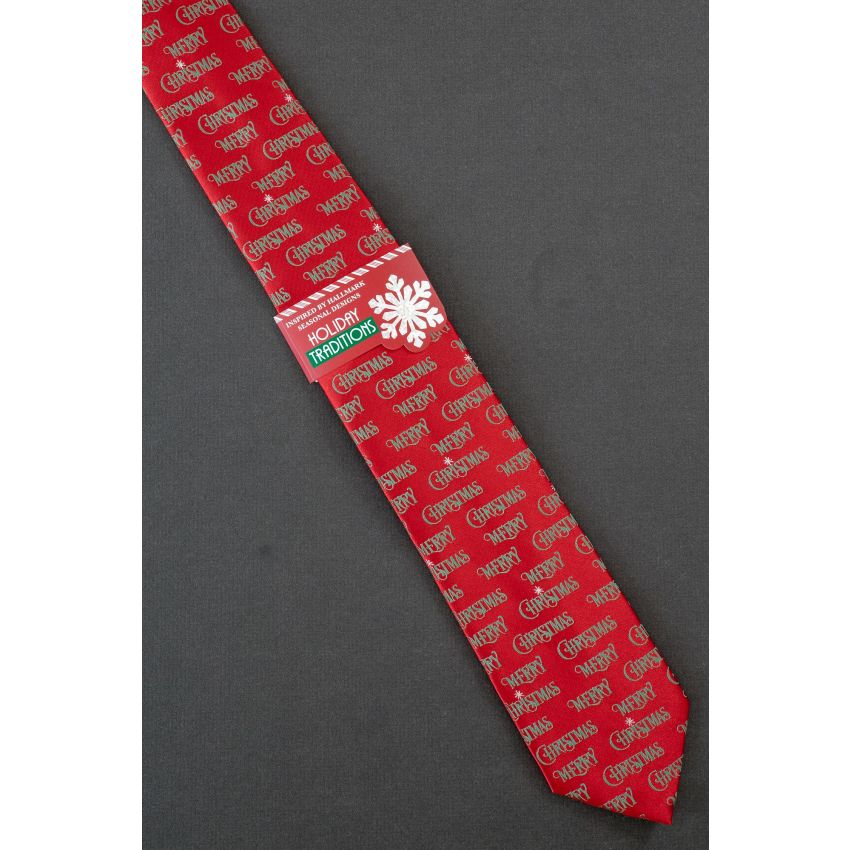 Merry Christmas Holiday Salutation - New Necktie