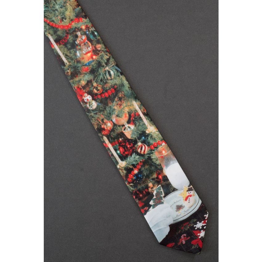 Christmas Tree Photographic Necktie
