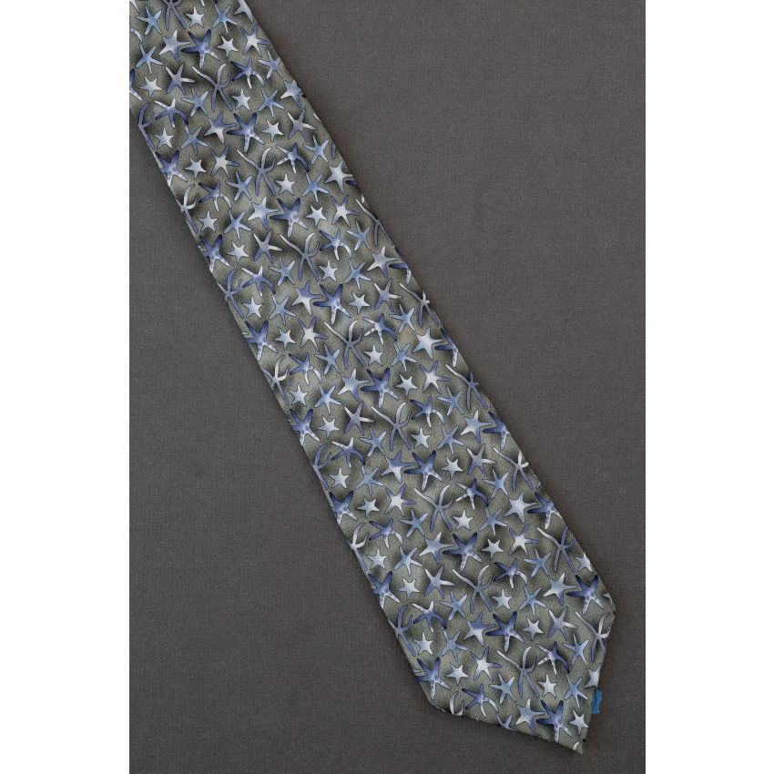 Sea Star - Green Silk Nature Conservancy Tie
