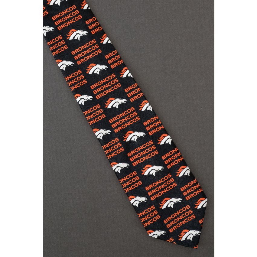 Denver Broncos Grid - NFL Football Necktie