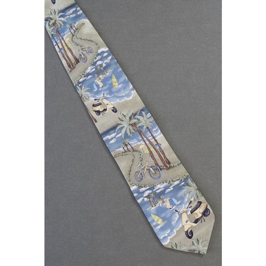 Scooter, Moped, Bicycle at Beach - Tropical Tie