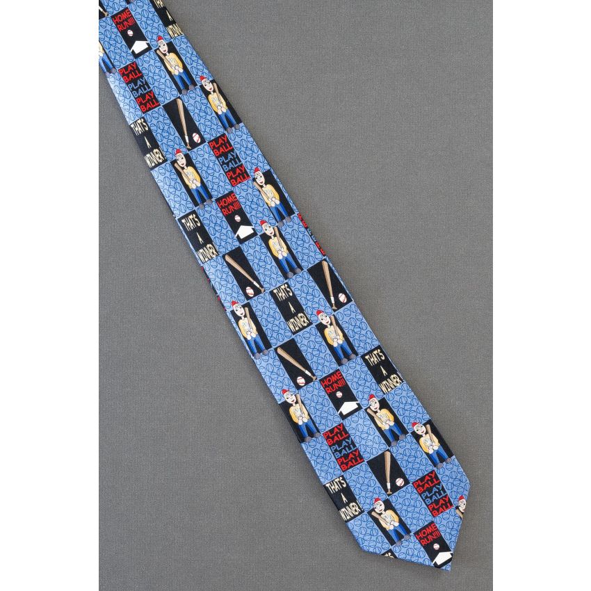Play Baseball - Jimmy Fund Cancer Institute Tie