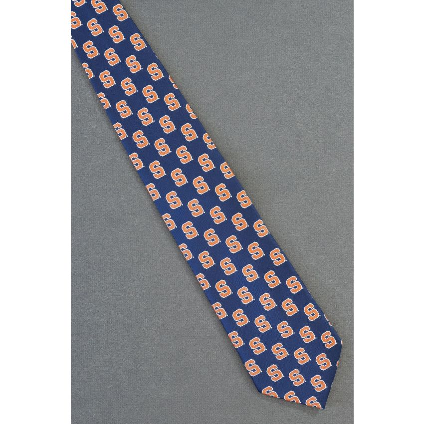 Syracuse University - Navy Silk Collegiate Tie