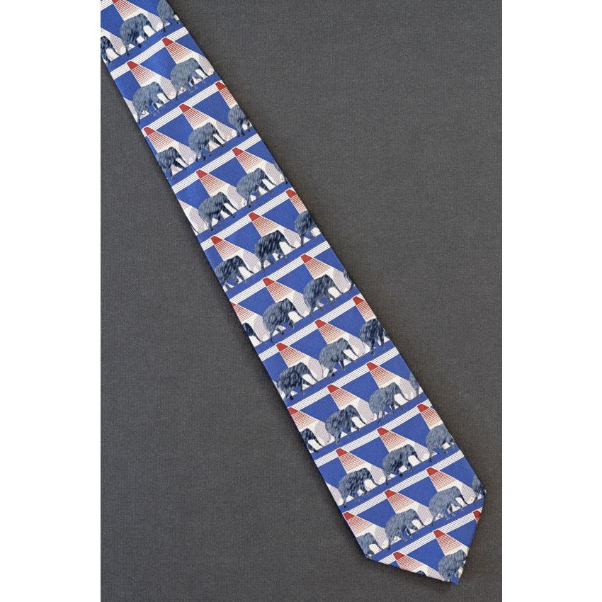 Elephant - E J Muybridge Animal Locomotion Tie