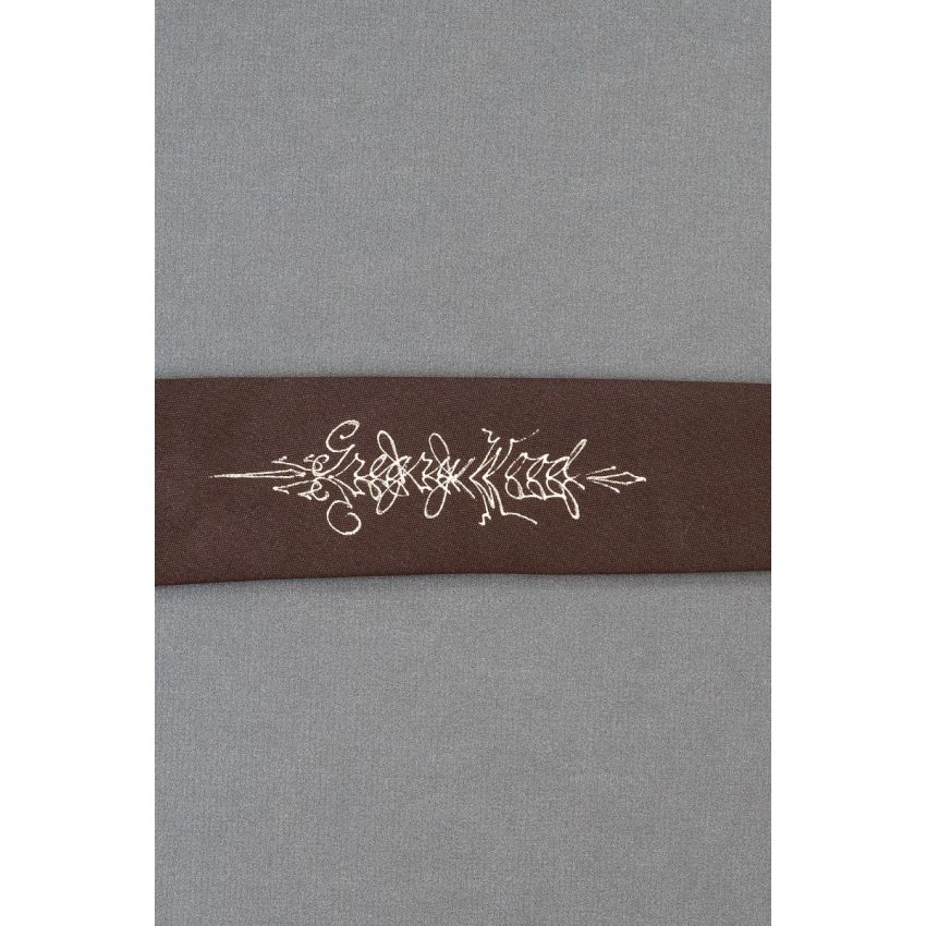 Gregory Wood - Mirror Image Name - 50's Tie