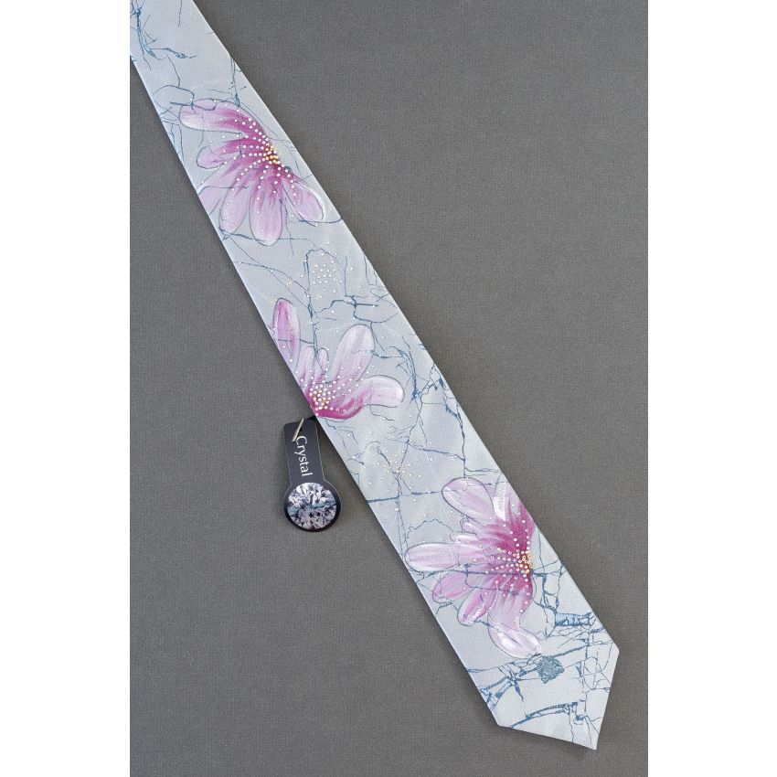 Flowers & Crystals - Brand New Cabrini Tie