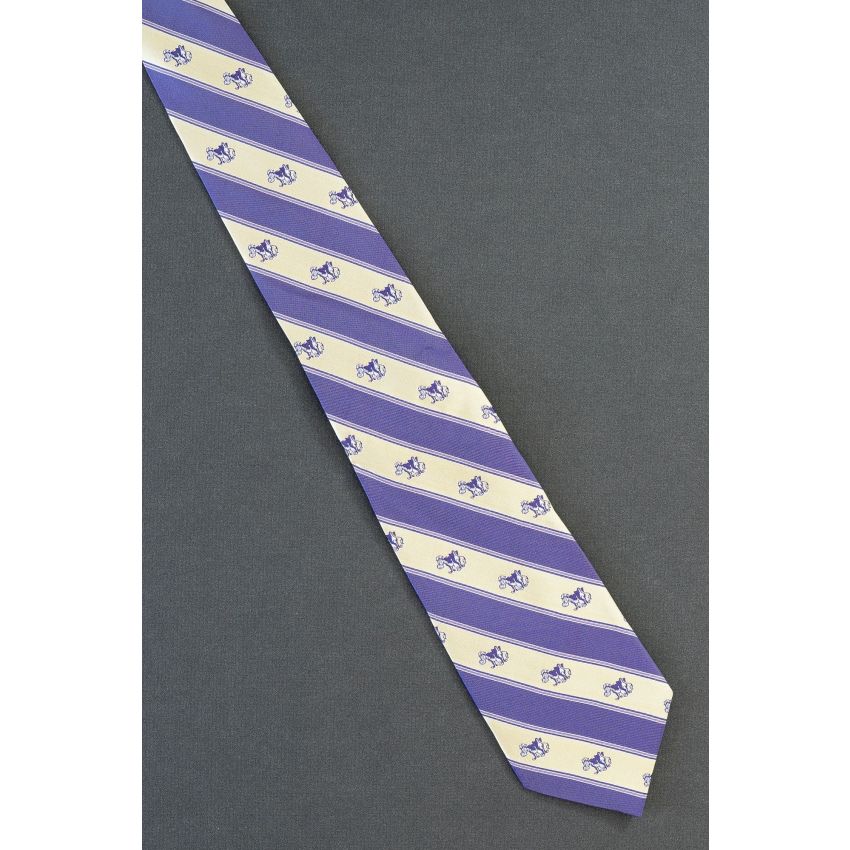 Cows - Purple & Yellow Striped Alynn Neckwear