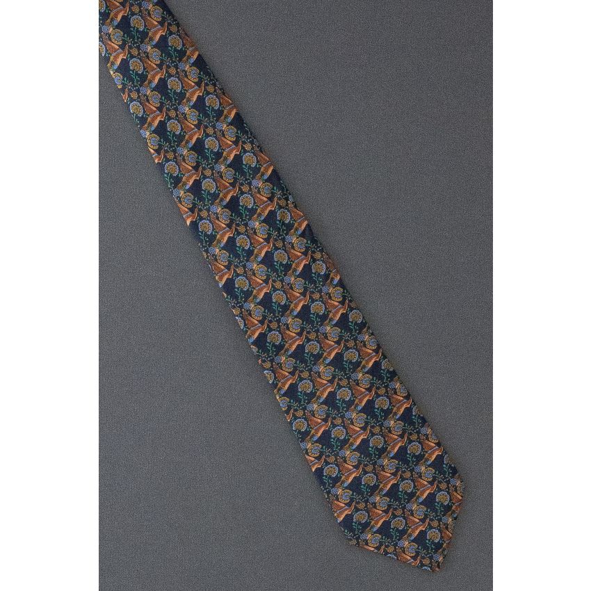 Jumping Horse & Flowers - Lancel Designer Tie