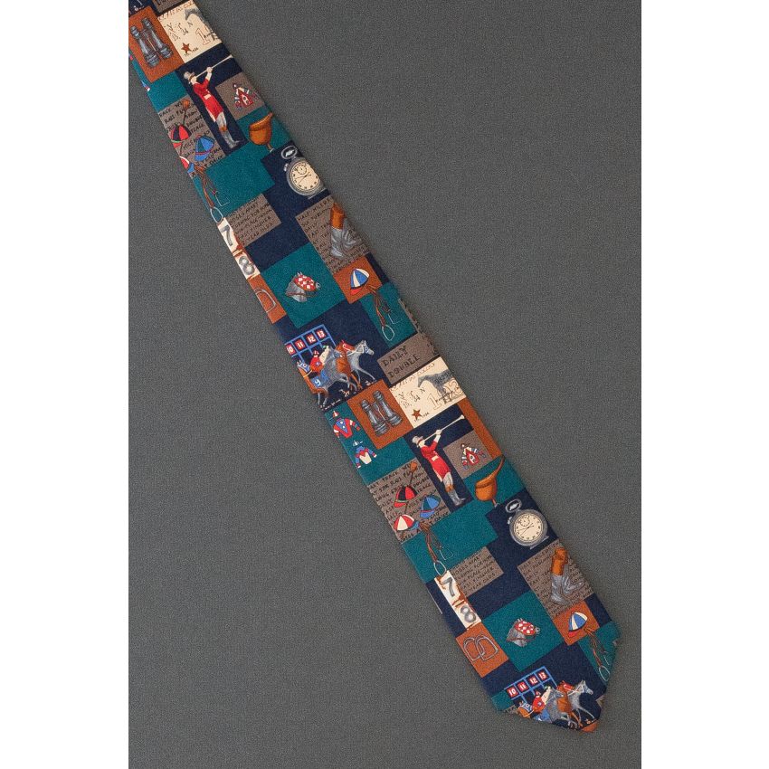 Fast Track Horse Racing - Silk Alynn Neckwear