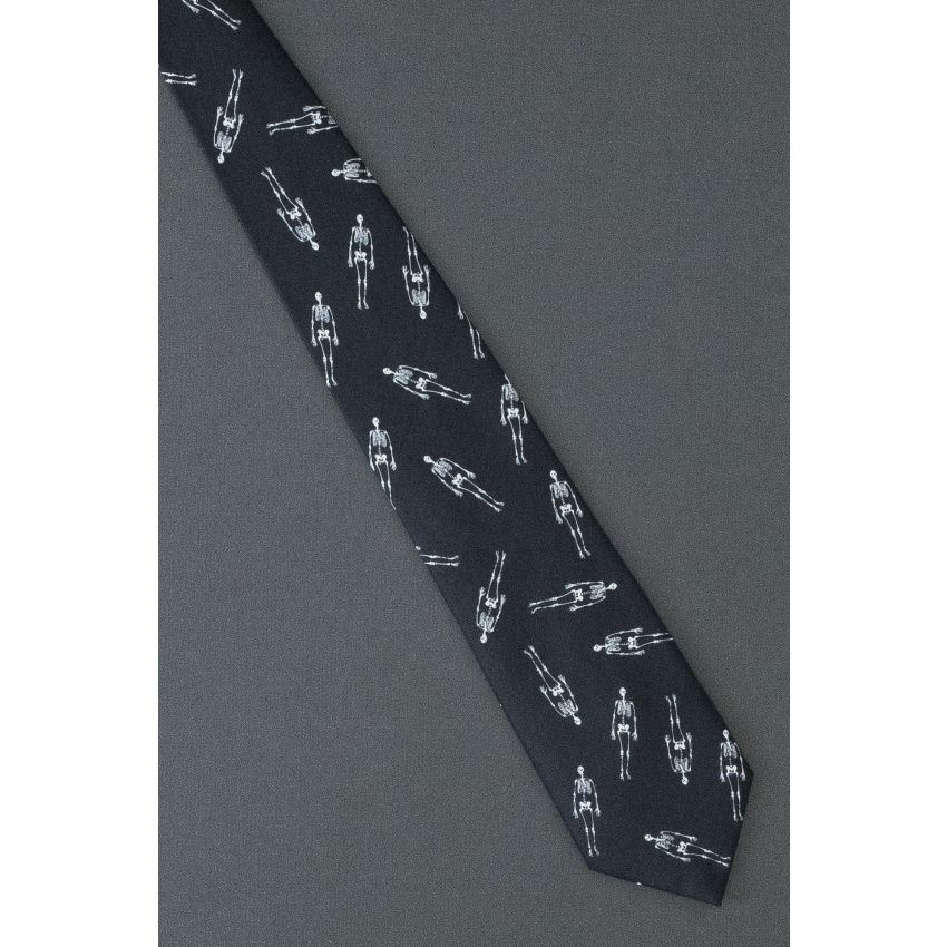 Full Body Skeletons - Spooky Halloween Tie