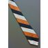 Countess Mara Vintage Striped Mens Logo Tie