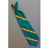 Floral Striped Clip-On 70s Vintage Mens Tie