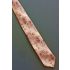 Mens Narrow 1980s Vintage Beige Tie