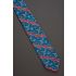 Christian Dior Designer Striped Paisley Silk Tie