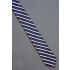 80s Pierre Cardin Logo Skinny Striped Necktie