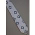 Blue & White Diamonds - 1970s Vintage Tie