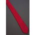 Christian Dior Mens Red Silk Polka Dot Necktie
