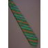 Christmas Colors - 1970s Vintage Striped Necktie