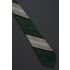 Wide Stripes On A 70s Wide Green Necktie