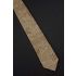 Flowers & Leaves - Beige Silk Necktie